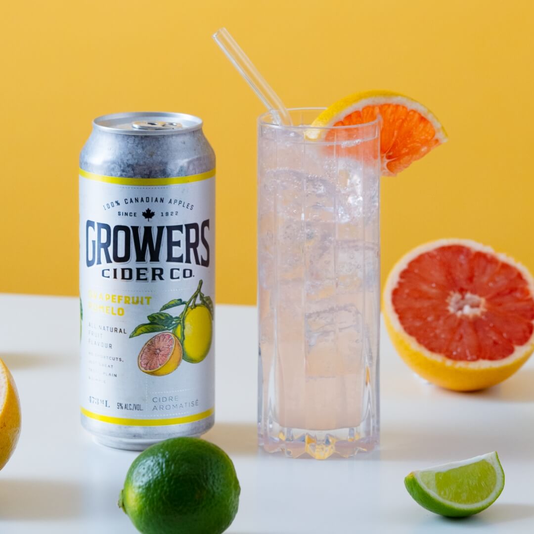 Growers Grapefruit Pomelo Cider