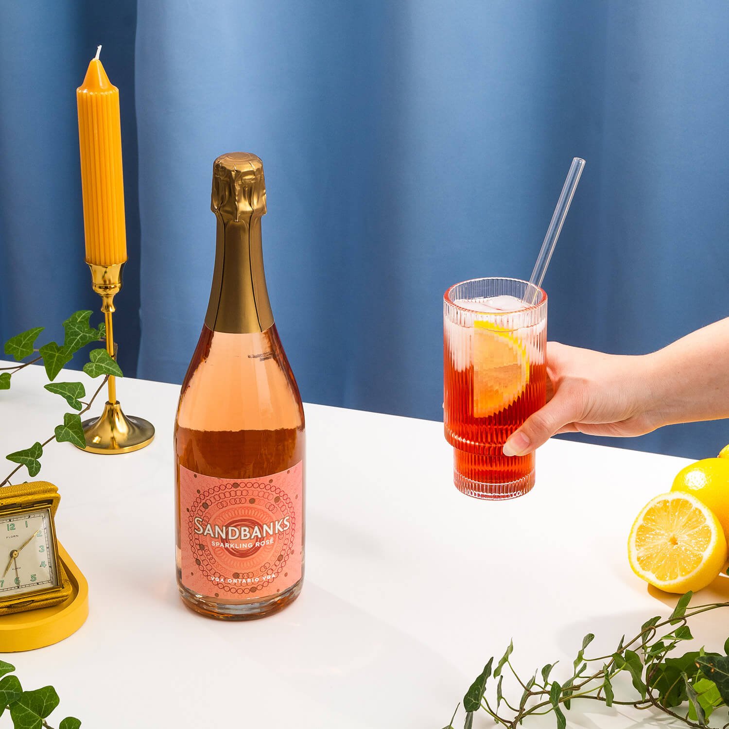 Sandbanks Rosé Campari Spritz