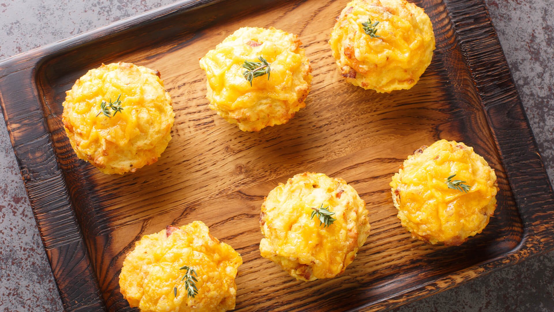 Hash brown egg bites.